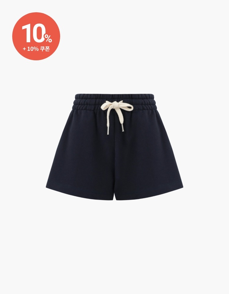 [10% 할인+10% 쿠폰]dpwd sweat shorts - navy
