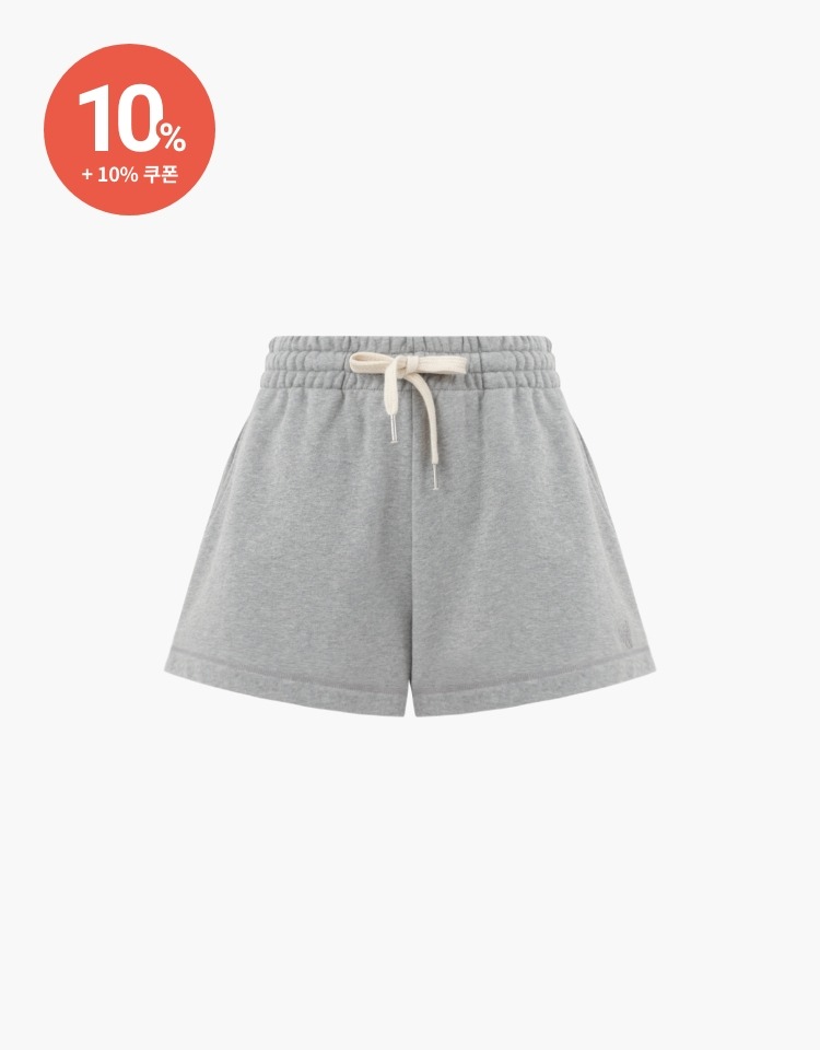 [10% 할인+10% 쿠폰]dpwd sweat shorts - melange