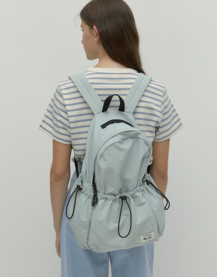 travel backpack - light blue