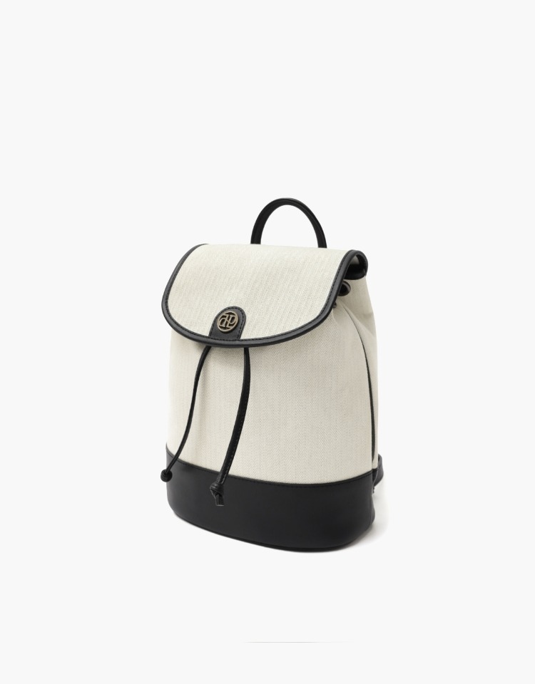 [아이유/차정원 착용]town bag (backpack) - herringbone ivory